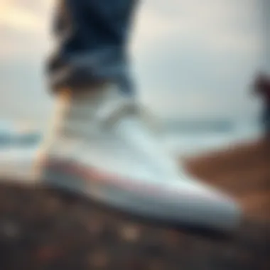 Magnificent The Enduring Allure of Vans White Canvas High Tops in Extreme Sports