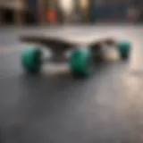 Different types of skateboards showcasing variety