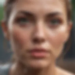 Visual representation of hydration levels