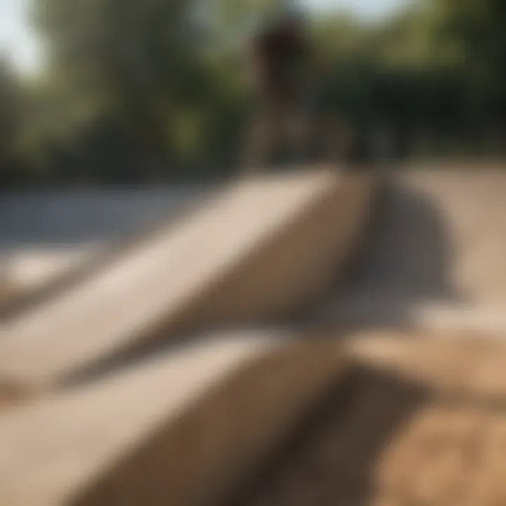 A rider performing tricks on a well-constructed BMX ramp