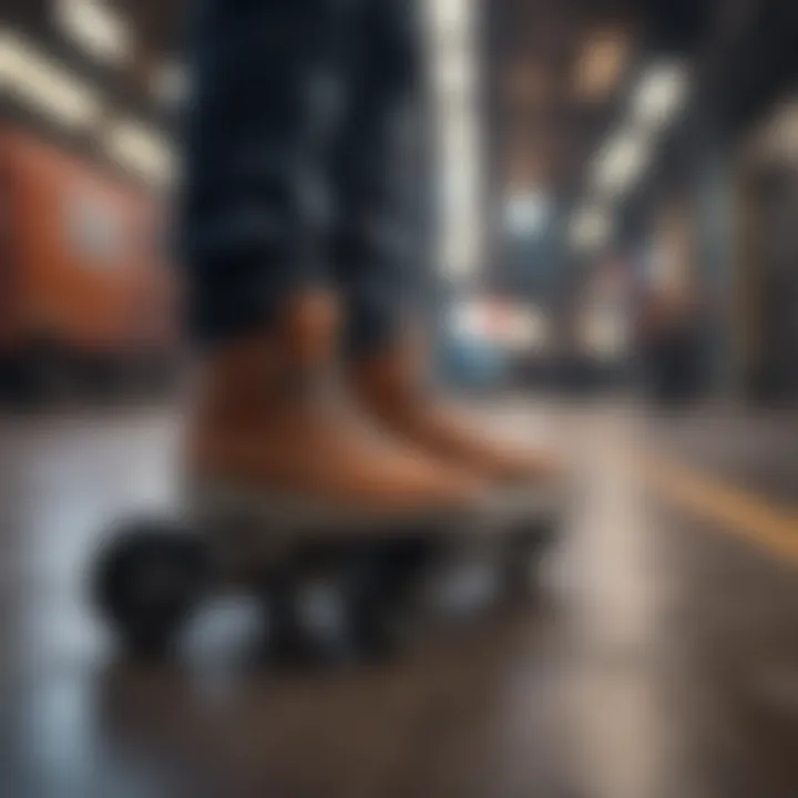 Comparison of various footwear types suitable for scootering