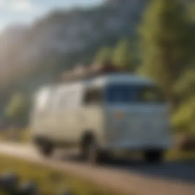 Your Dream Camper Van Ready for Adventure Finished camper van parked in a scenic location