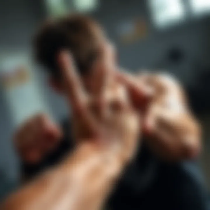 Grip Strengthening Technique Illustration of a specific technique for grip strengthening