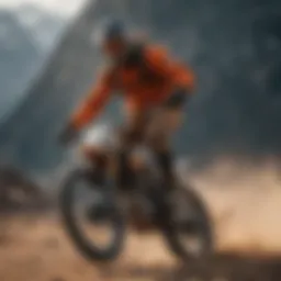 Dynamic presentation showcasing extreme sports visual elements.
