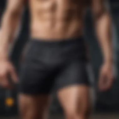 Enhancing Athletic Performance with the Right Fit An athlete showcasing the perfect fit of sports shorts
