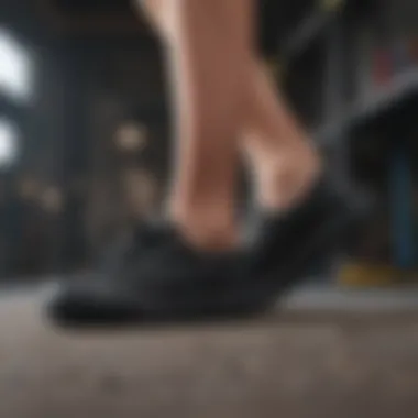 Sleek Design of Black Platform Keds Stylish black platform Keds showcasing their sleek design