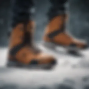 Diverse Models of DC Shoes Snow Boots for Extreme Sports Group of different DC Shoes snow boot models for extreme sports enthusiasts.