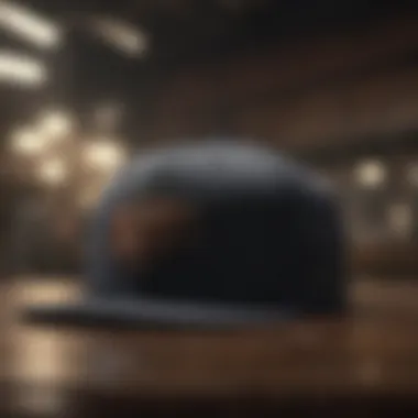 Artistic representation of fitted hats reflecting cultural significance