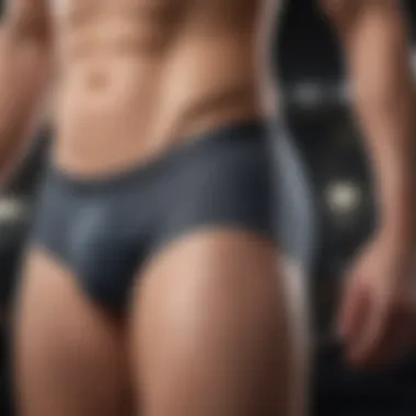 Ergonomic Design Excellence Close-up of ergonomic design features in PSD Trojan underwear