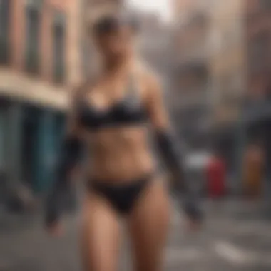 Athlete in Cutting-Edge Gear Extreme sports athlete wearing cutting-edge PSD Trojan underwear
