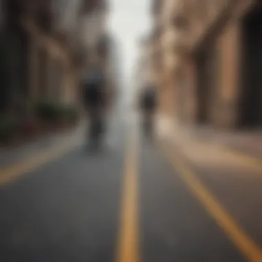 A cyclist navigating the steep hills of San Francisco on a fixed gear bike.