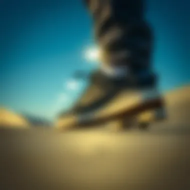 High-performance skate shoes designed for durability