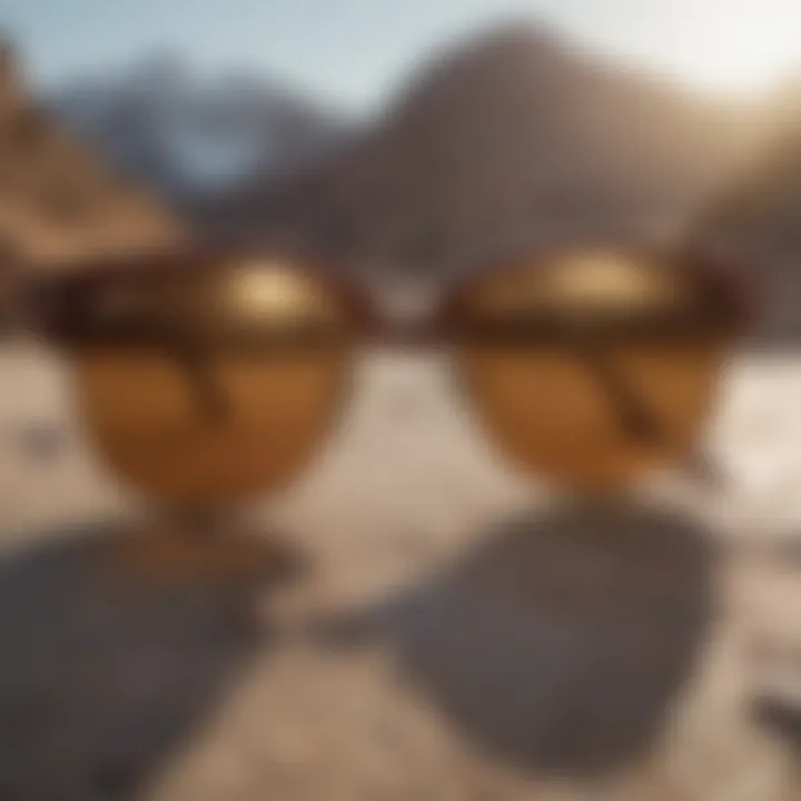 Ray-Ban Clubmaster Classic Polarized sunglasses on a stylish adventure gear setup