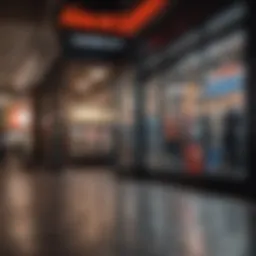 Vibrant storefronts at Arden Mall showcasing various brands