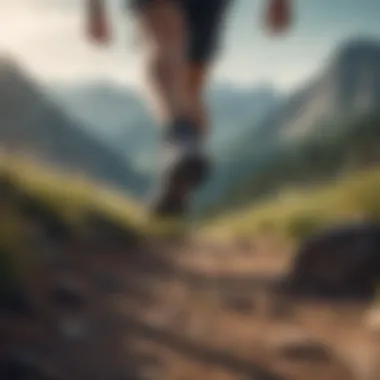 Runner wearing Saucony Jazz Peak in an outdoor setting, demonstrating comfort and performance.