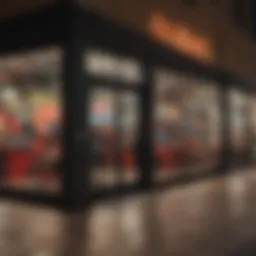 A vibrant storefront at La Cantera showcasing unique retail offerings