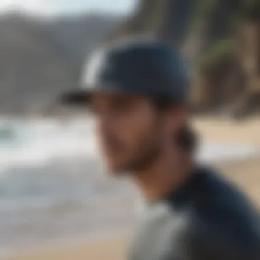 Functional Surfing Hat Lightweight hat for surfing activities