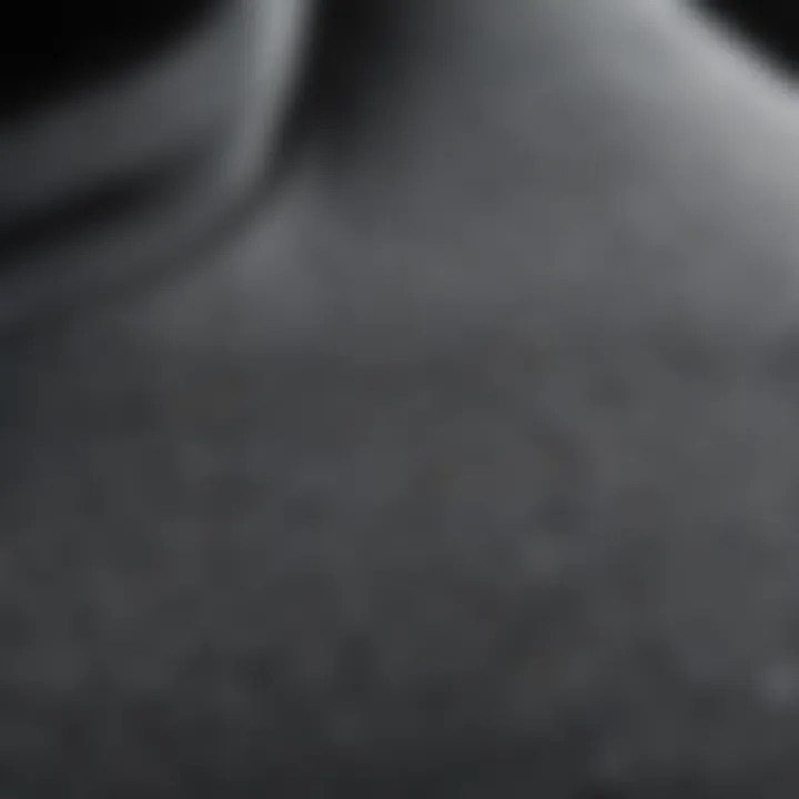 Close-up of high-performance fabric highlighting breathability and stretch