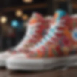 Stylish Chuck Taylor Floral High Top showcasing vibrant floral patterns