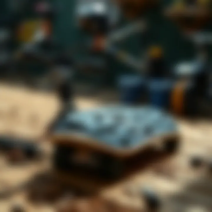 Safety gear and maintenance tools for element board enthusiasts