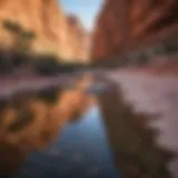 Breathtaking view of Red Rock Canyon