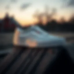 Vans Canvas Old Skool Platform showcasing its sleek design
