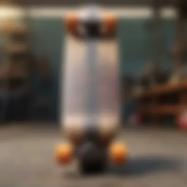 Diverse Styles of Small Skate Decks A collection of various small skate decks displaying different styles and colors