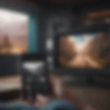The Future of Live Television: Streaming Interface Modern streaming interface showcasing various channels
