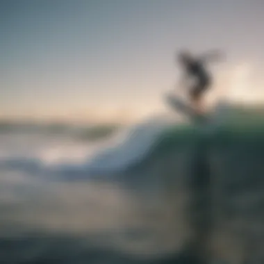 Diverse group of surfers enjoying the waves at Urbnsurf