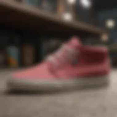 Stylish Design of Vans Chukka Low Shoes Stylish Vans Chukka Low shoes on a textured surface