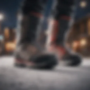 A selection of different types of wide snowboard boots