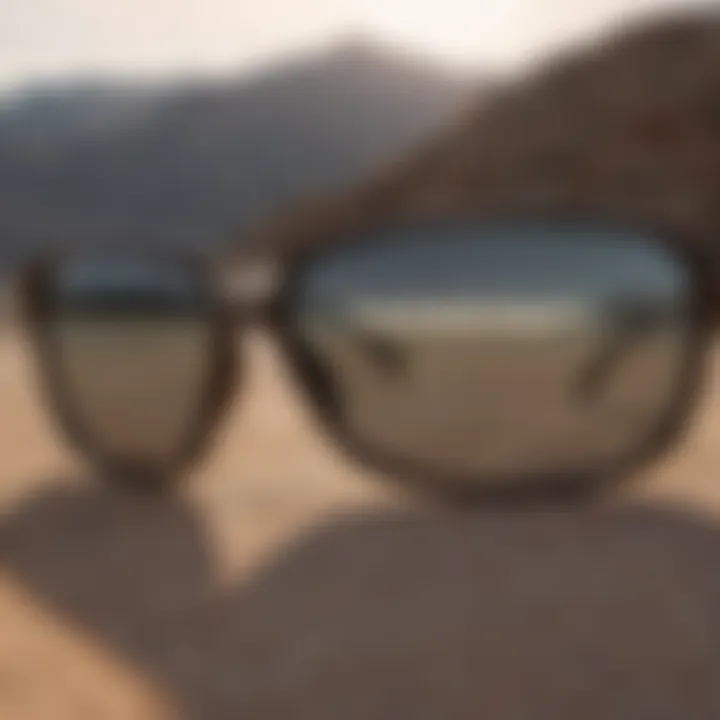 Durability test of Humps sunglasses under challenging conditions