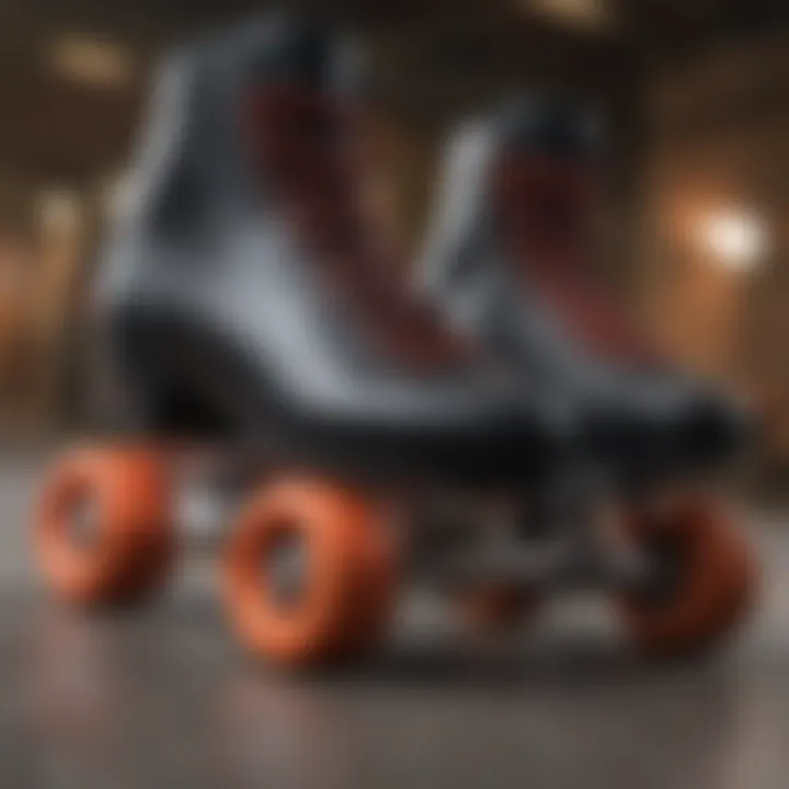 A close-up of the features of Impala roller skates, highlighting quality and craftsmanship