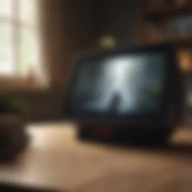 Echo Show Showcasing Versatile Content Echo Show displaying content