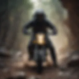 A dynamic display of extreme sports gear ready for adventure.