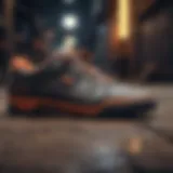 Illustration of discount tags on shoes