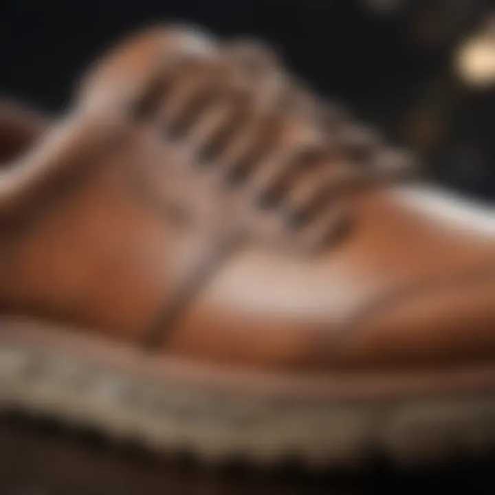 Close-up of Olukai Hokua shoe features