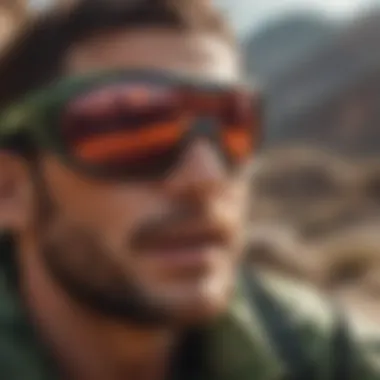 Group of extreme sports athletes wearing Pit Viper sunglasses during an action shot