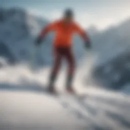 Dynamic ski exercise for agility training