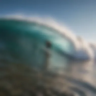 Surf Report Overview Detailed surf report showcasing wave heights and wind patterns