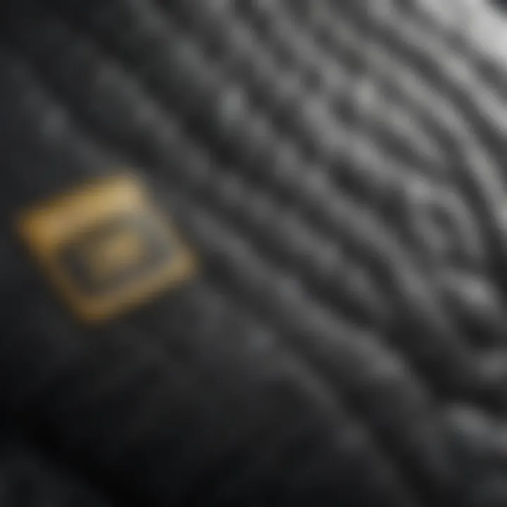 Close-up of jacket material showcasing texture