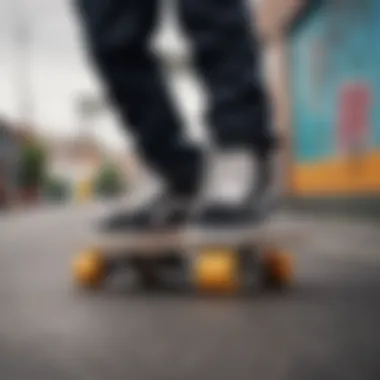 The Artistic Expression of Skateboarding Culture Graffiti and street art reflecting skate culture