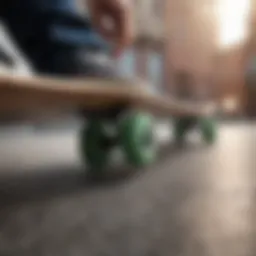 Anatomy of a skateboard showcasing its essential components