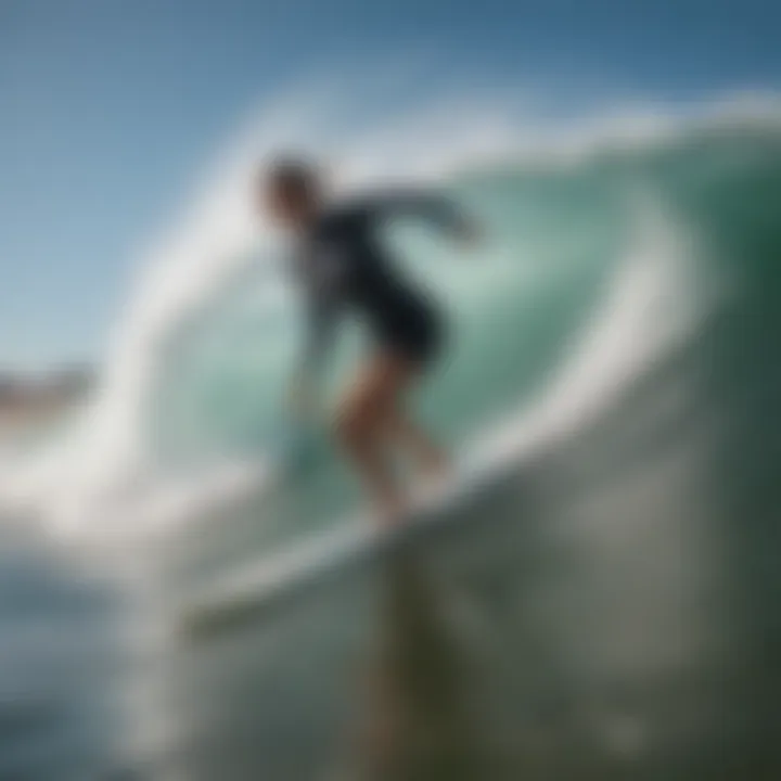 A picturesque view of Wrightsville Beach surf culture