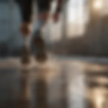 Dynamic Agility Drill Dynamic agility drill showcasing footwork and speed