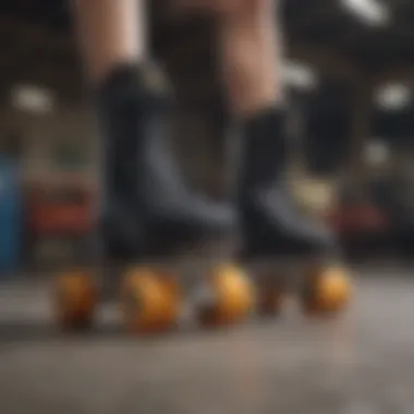 Performance demonstration of Impala roller skates in action