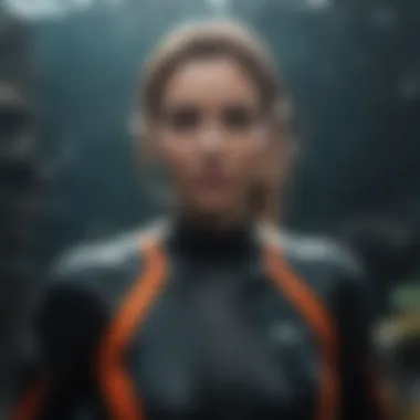 Diving Deep: Wet Suits for Underwater Adventures Diver exploring the underwater world while wearing a wet suit