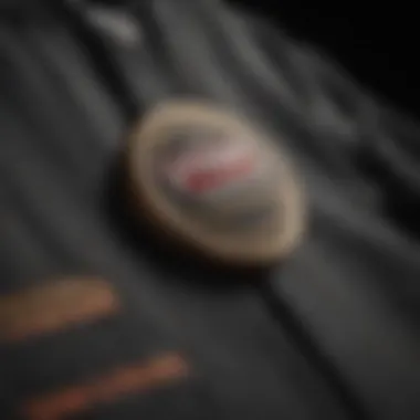 Detailed View of the Vans After Party Hoodie Close-up of the Vans After Party Hoodie showcasing its unique design and fabric texture